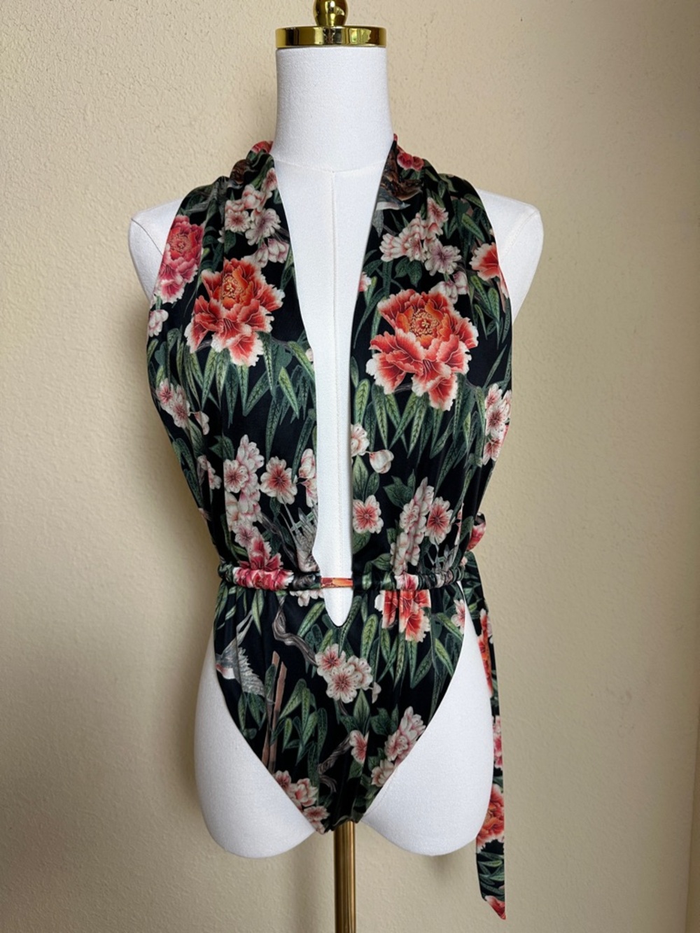 We Are HAH Sexy Jungle Botanical Print Monokini